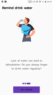 Remind drink water android App screenshot 4