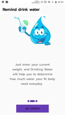 Remind drink water android App screenshot 5